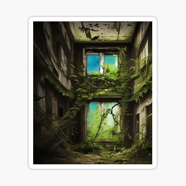 Item preview, Exploring Urban Decay through Abandoned Buildings designed and sold by ChicArtLemones.