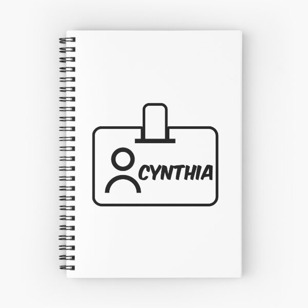 Item preview, Name ID Cynthia Name Label designed and sold by NormadWorld.