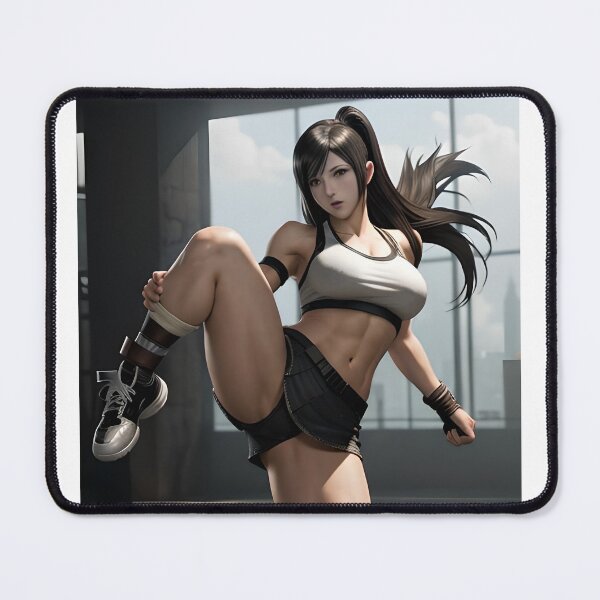 Item preview, Ecchi Tifa Lockhart Final Fantasy 7 Training designed and sold by lifeissheep.