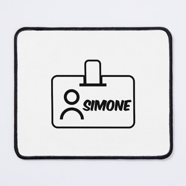 Item preview, Name ID Simone Name Label designed and sold by NormadWorld.