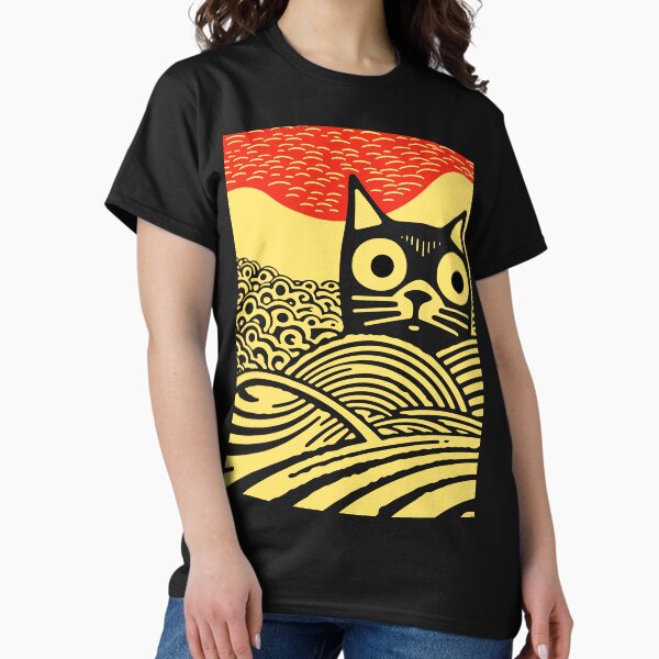 Item preview, Meow, Kawaii Cat Japanese Art designed and sold by GirlGlowGraphic.