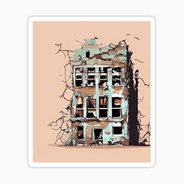 Item preview, Exploring Urban Decay through Abandoned Buildings designed and sold by ChicArtLemones.