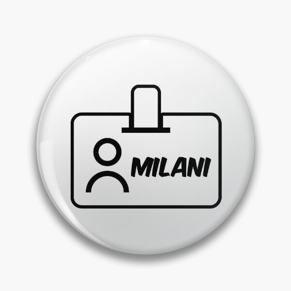Item preview, Name ID Milani Name Label designed and sold by NormadWorld.