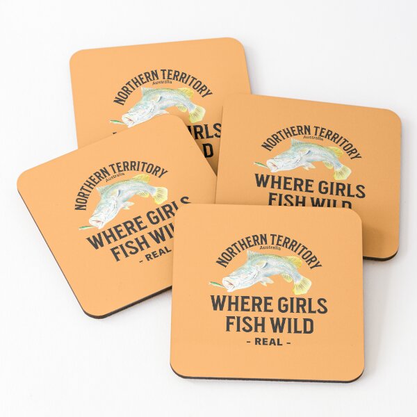 Item preview, Northern Territory - Where Girls Fish Wild! #PapayaPapaya designed and sold by Chrome-Magnet.