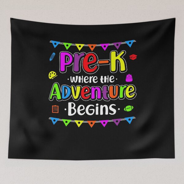 Item preview, Pre-K Where The Adventure Begins designed and sold by ruinzahelva.