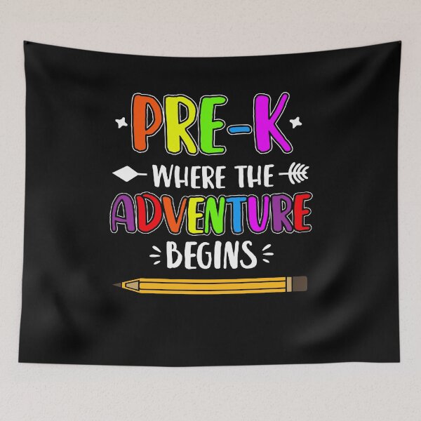 Item preview, Pre-K Where The Adventure Begins designed and sold by ruinzahelva.
