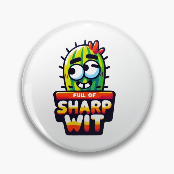 Item preview, Funny Cactus Fll of Sharp Wit designed and sold by gemneye.