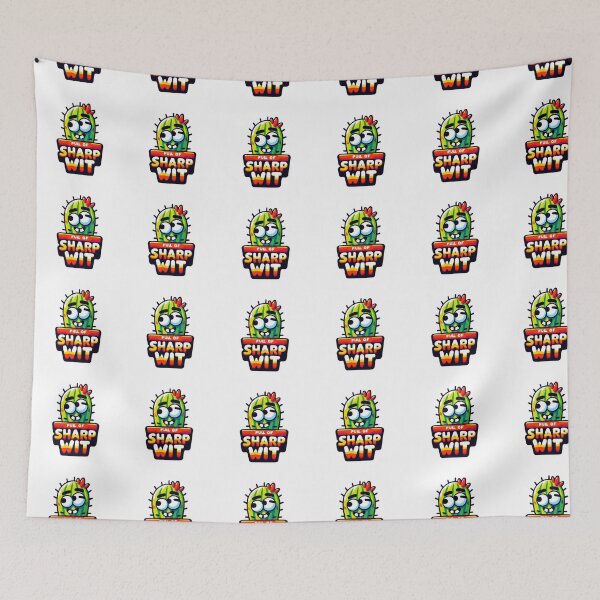 Item preview, Funny Cactus Fll of Sharp Wit designed and sold by gemneye.