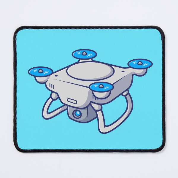 Item preview, Drone Flying Cartoon Vector Icon Illustration designed and sold by hjian8219.