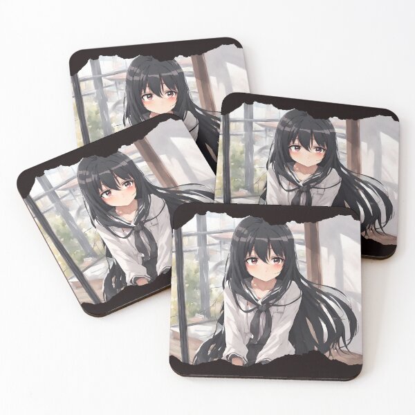 Item preview, Dreamy Girl by the Window designed and sold by Anime-Community.
