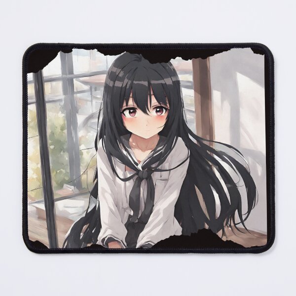 Item preview, Dreamy Girl by the Window designed and sold by Anime-Community.