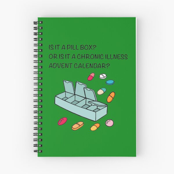 Item preview, Is it a Pill Box?or is it a Chronic Illnesses Advent Calendar? designed and sold by CaitlynConnor.
