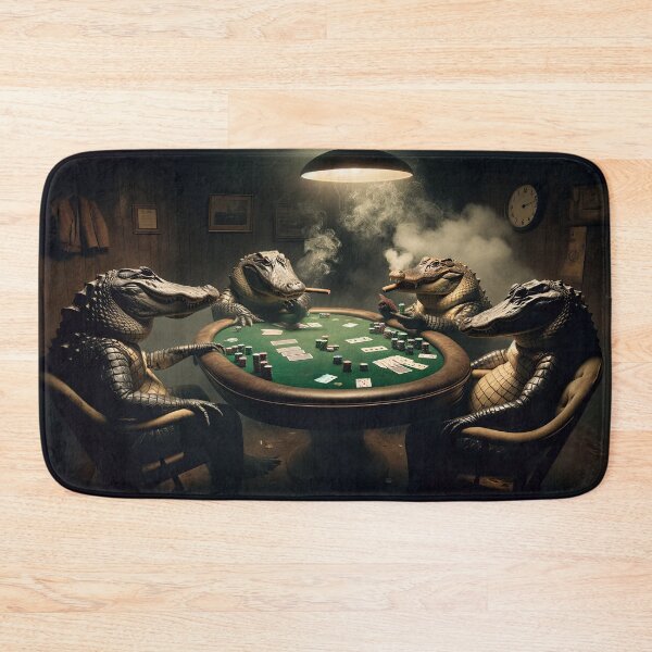 Item preview, Alligators Playing Poker designed and sold by Diego Re.