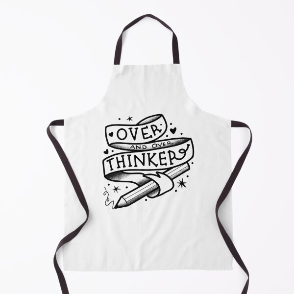 Item preview, Tattoo boho writing OVER and Over thinker designed and sold by jazzydevil.