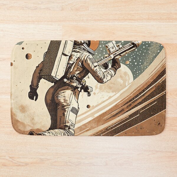 Item preview, Vintage Astronaut Fighting on Mars designed and sold by dreamline-designs.
