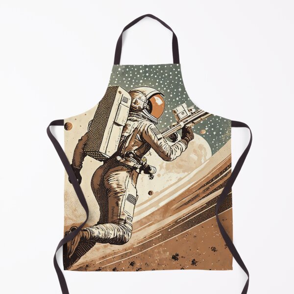 Item preview, Vintage Astronaut Fighting on Mars designed and sold by dreamline-designs.