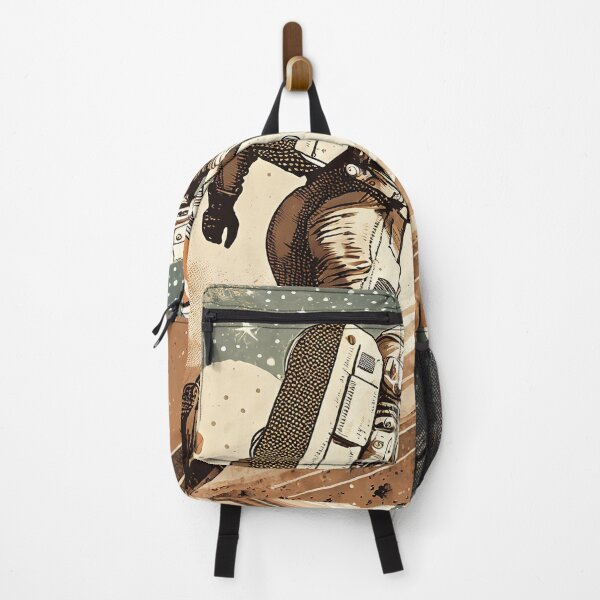 Item preview, Vintage Astronaut Fighting on Mars designed and sold by dreamline-designs.