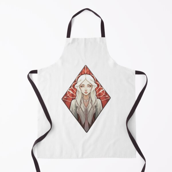 Item preview, dnd elf cleric portrait designed and sold by TellezStickers.