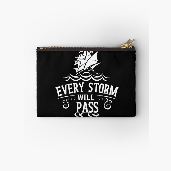 Item preview, Every Storm Will Pass designed and sold by Funny Vintage Stickers And T-Shirts.