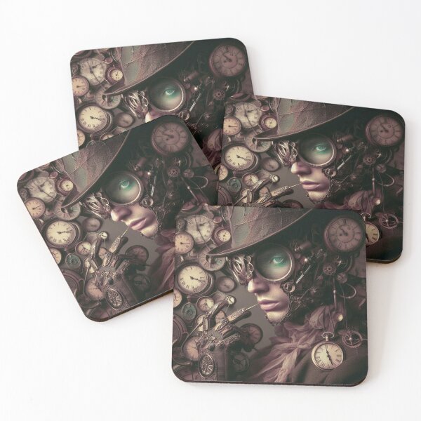 Item preview, TIME TRAVEL vintage clocks Gothic Ai designed and sold by AiPoliviosArt.