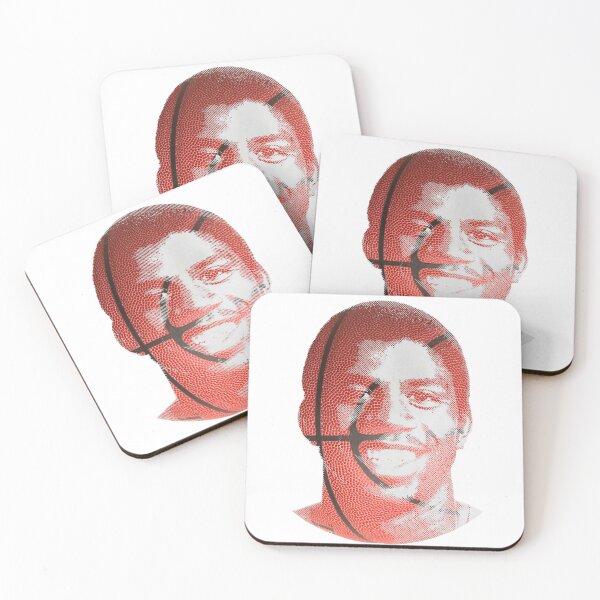 Item preview, Basketball Magic Johnson face - basketball lover gift designed and sold by Fanaticos.