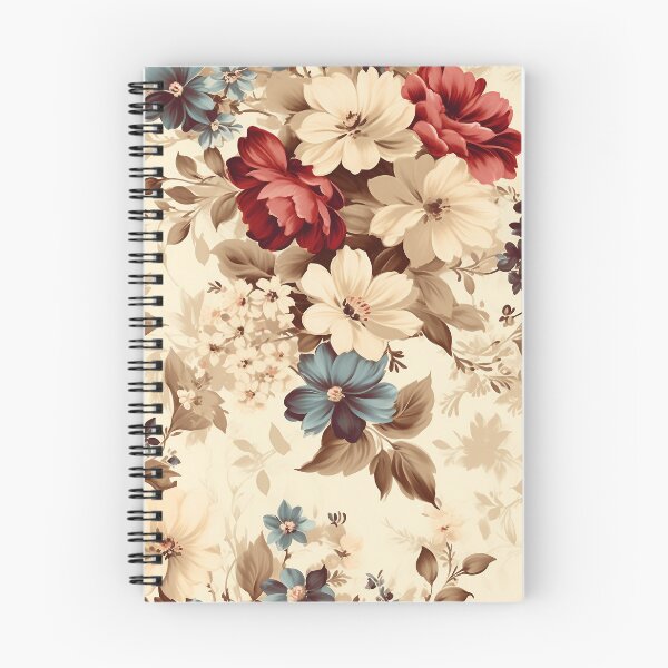 Item preview, romantic and nostalgic themes beige floral designed and sold by aiartbay.