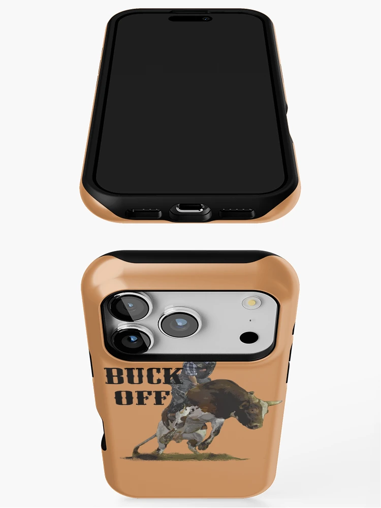 Thumbnail 3 of 4, iPhone Case, BULL RIDER QUOTES, RODEO ART, ROUGH STOCK RIDERS designed and sold by Barbara Jean Photo Art And Design.