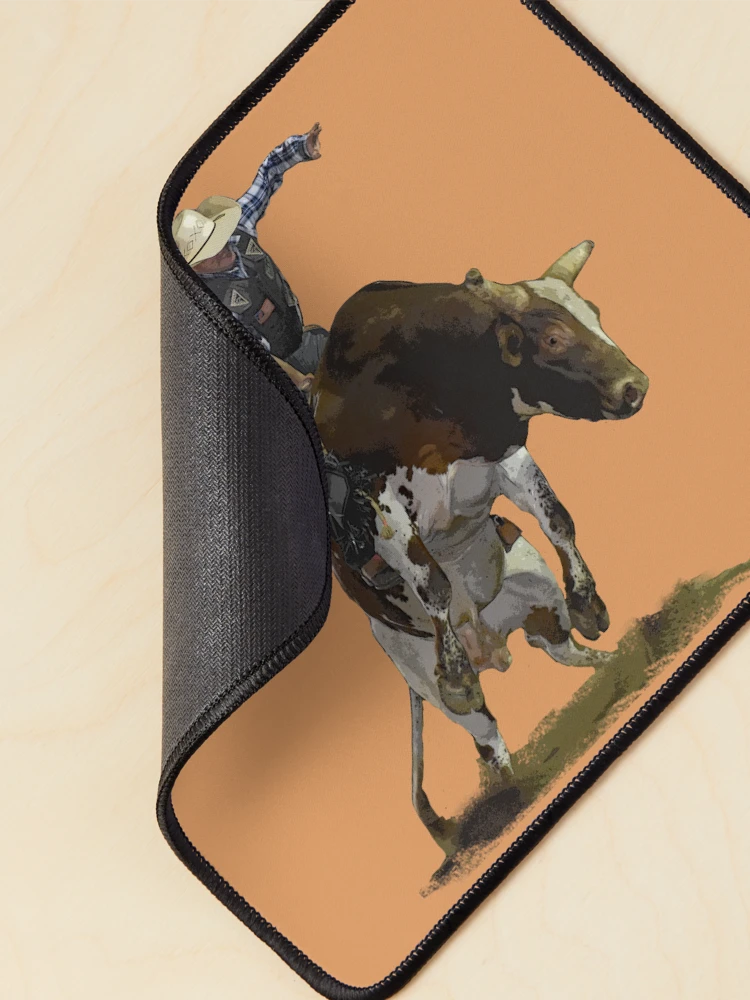 Thumbnail 2 of 5, Mouse Pad, BULL RIDER QUOTES, RODEO ART, ROUGH STOCK RIDERS designed and sold by Barbara Jean Photo Art And Design.