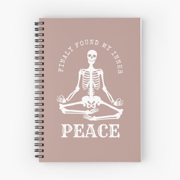Item preview, Yoga Skeleton, find your inner peace designed and sold by PellSilversmith.