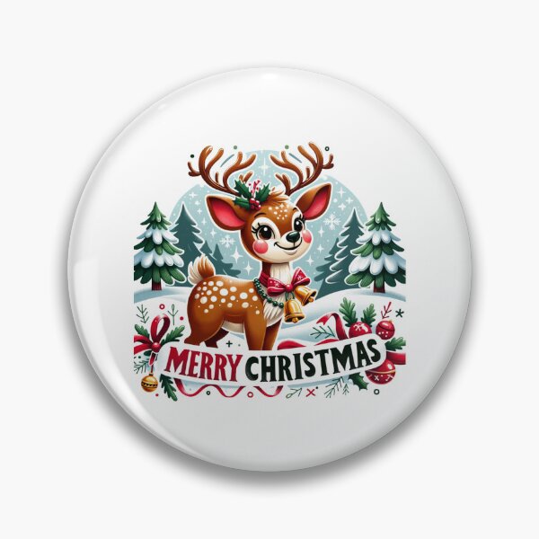 Artikelvorschau, Rentier Frohe Weihnachten entworfen und verkauft von Kmichar.