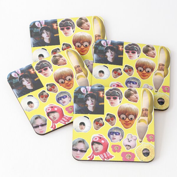 Item preview, Kim Seok Jin has a cute and funny banana meme. designed and sold by D- Day.