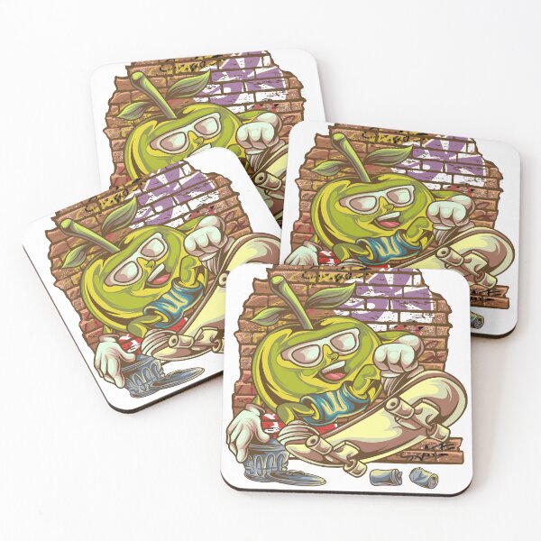 Item preview, Skateboarding Apple designed and sold by arjana31.