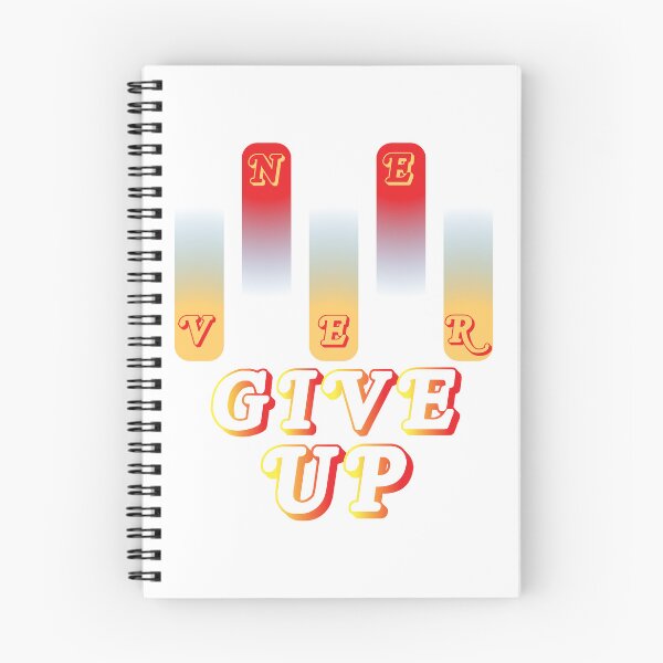 Item preview, never give up,never give up t shirt designed and sold by crectivesdesign.