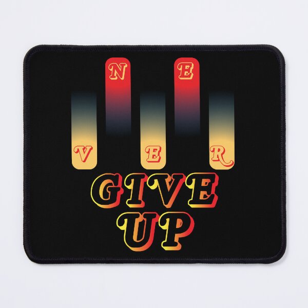Item preview, never give up,never give up t shirt designed and sold by crectivesdesign.