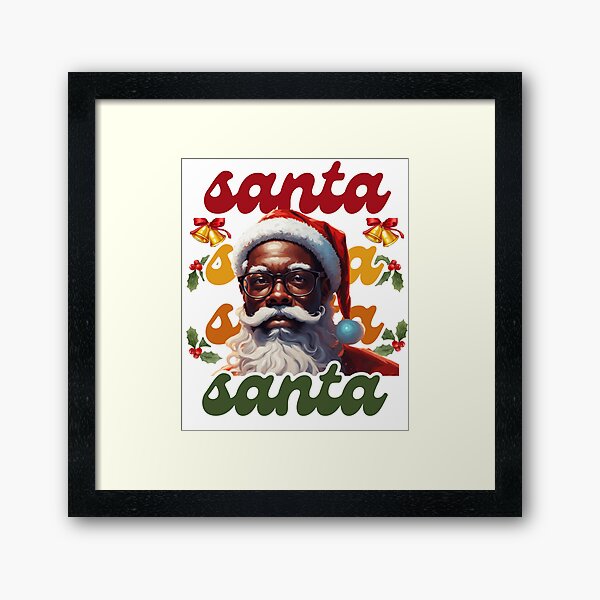 Item preview, African American Santa designed and sold by ishitastore08.