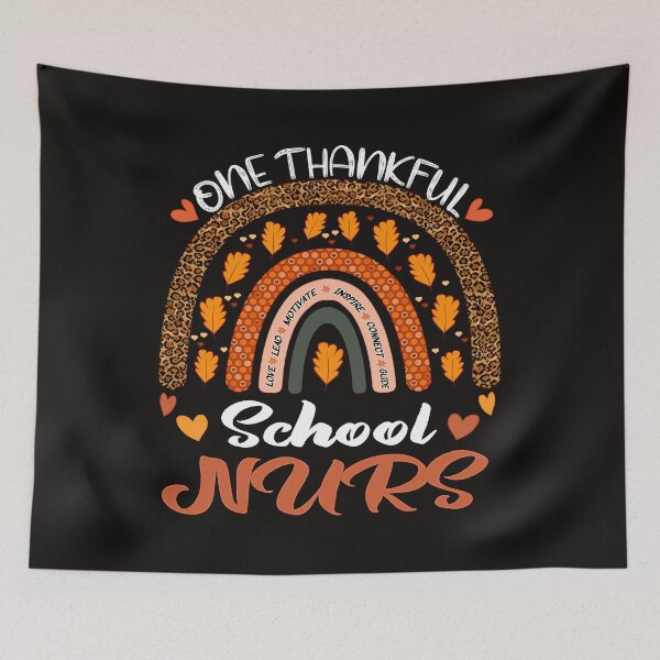 Item preview, Guardian of Well-Being, One Thankful for the School Nurse, Thanksgiving, office. designed and sold by momoworlddesign.