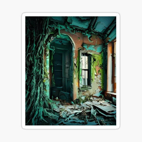 Item preview, Exploring Urban Decay through Abandoned Buildings designed and sold by ChicArtLemones.