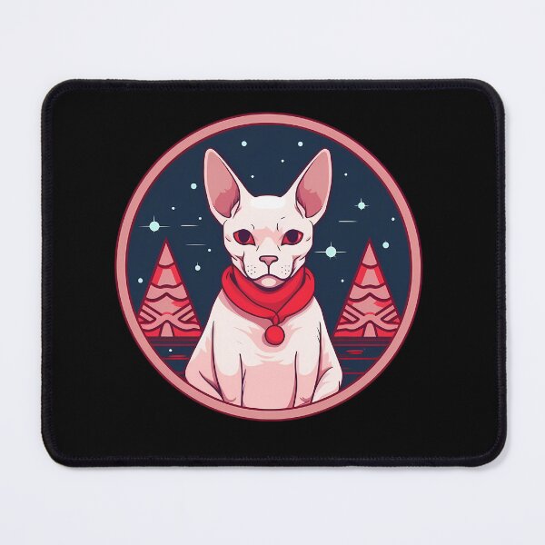 Item preview, Sphynx Cat Xmas, Love Cats designed and sold by Logiamerch.