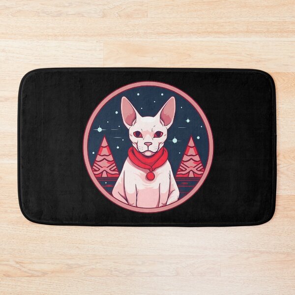 Item preview, Sphynx Cat Xmas, Love Cats designed and sold by Logiamerch.