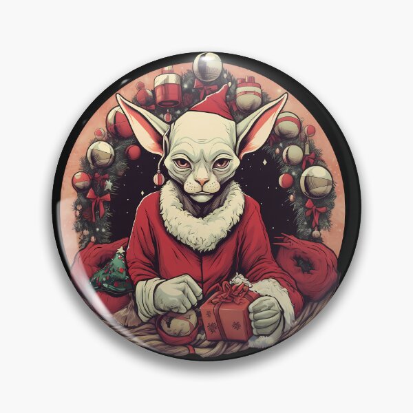 Item preview, Sphynx Cat Xmas, Love Cats designed and sold by Logiamerch.
