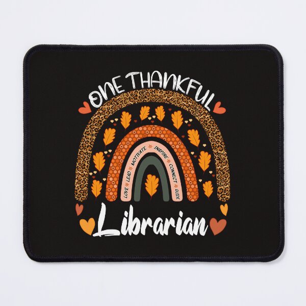 Item preview, Guardians of Knowledge, One Thankful Librarian, Thanksgiving, office. designed and sold by momoworlddesign.