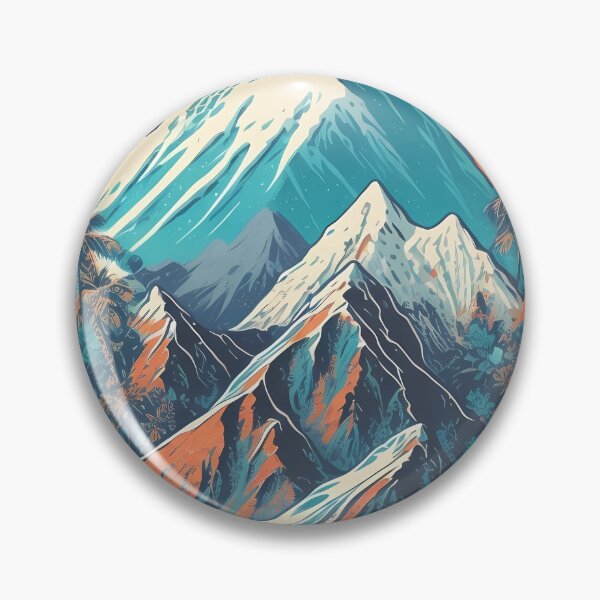 Item preview, "Top of the World Design: Mount Everest Emblematic Logo" designed and sold by Everest1412.