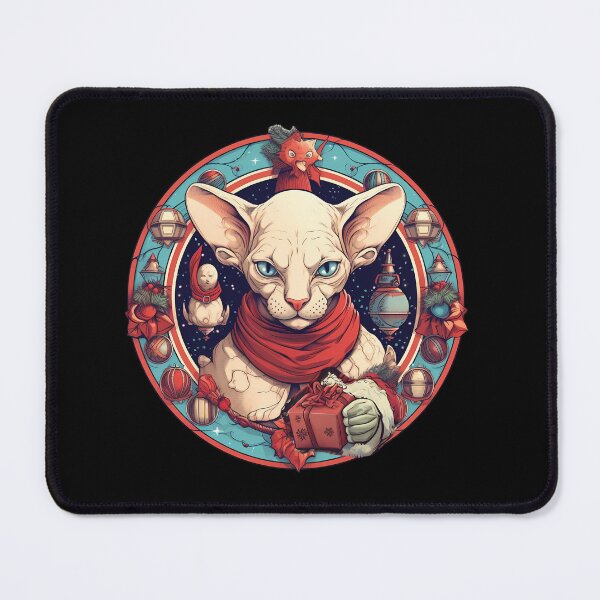 Item preview, Sphynx Cat Xmas, Love Cats designed and sold by Logiamerch.