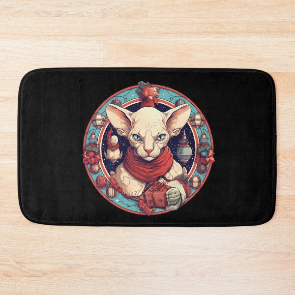 Item preview, Sphynx Cat Xmas, Love Cats designed and sold by Logiamerch.