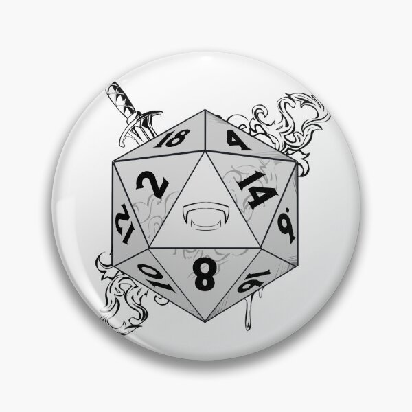 Artikelvorschau, Astarion Design D20 Würfel entworfen und verkauft von TunafishArt.
