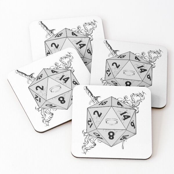 Item preview, Astarion Design D20 Dice  designed and sold by TunafishArt.