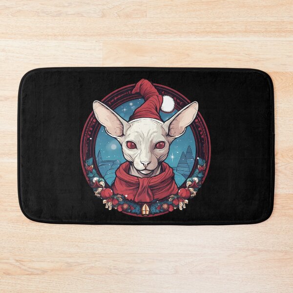 Item preview, Sphynx Cat Xmas, Love Cats designed and sold by Logiamerch.