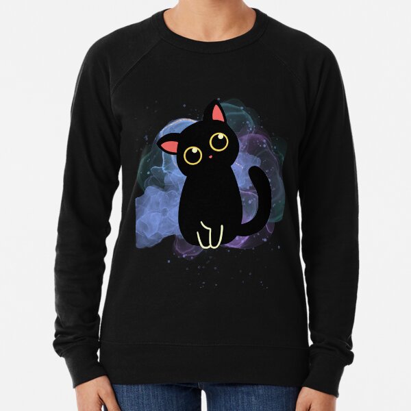 Vista previa del artículo con la obra «Gato negro con ojos grandes.», diseñado y vendido por attakorn.