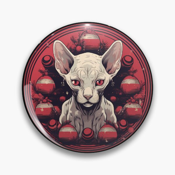 Item preview, Sphynx Cat Xmas, Love Cats designed and sold by Logiamerch.