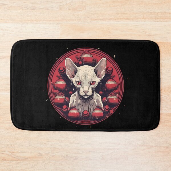 Item preview, Sphynx Cat Xmas, Love Cats designed and sold by Logiamerch.